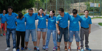 不朽情缘官网登录入口精密测厚仪公司二人三足比赛现场