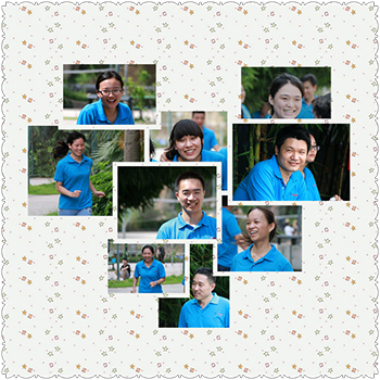 不朽情缘官网登录入口精密设备公司同事们开心的笑脸