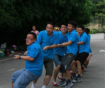 不朽情缘官网登录入口精密设备公司拔河比赛比拼图